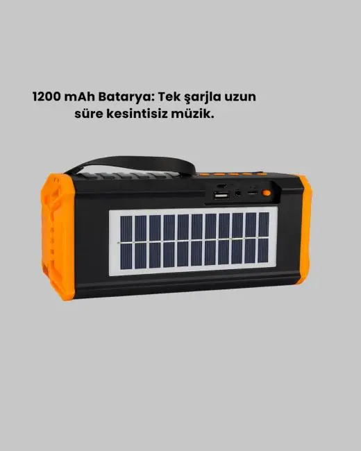 Kablosuz J-IPOX P520 Bluetooth Hoparlör Uzun Pil Ömrü ve Mikrofon