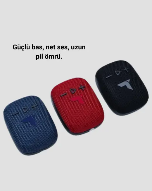 Kablosuz Hoparlör TWS ve FM Destekli