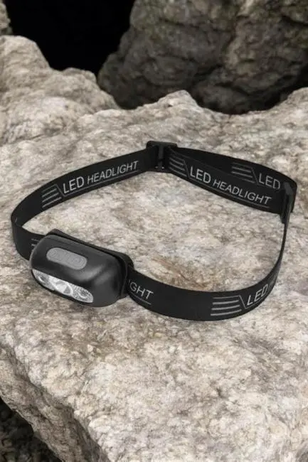 Kamp Lambası Led Işık Kafa Lambası Balıkçı Lambası Ayarlanabilir