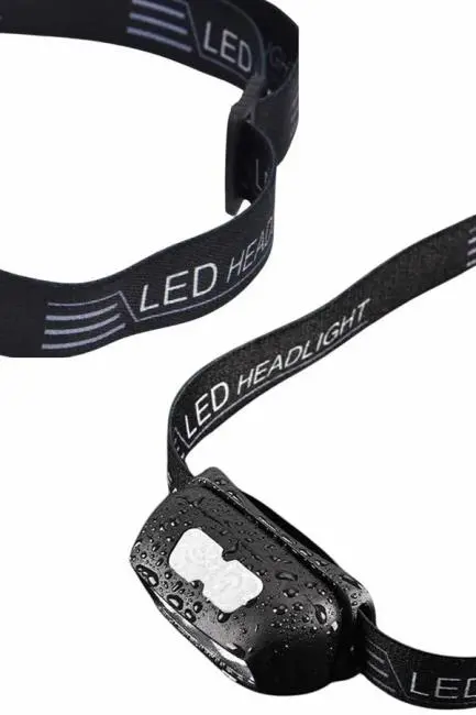 Sensörlü Şarjlı Type-c Şarj Işıklı Kafa Lambası Kamp Lambası