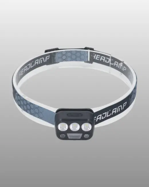 Gece Koşusu İçin LED Kafa Lambası El Sensörlü