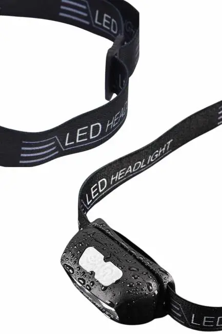 Sensörlü Şarjlı Type-c Şarj Işıklı Kafa Lambası Kamp Lambası