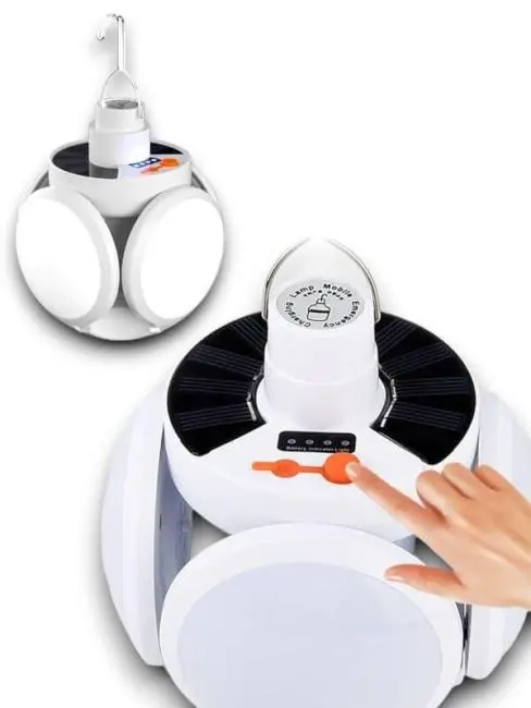 5 KANATLI SOLAR LAMBA