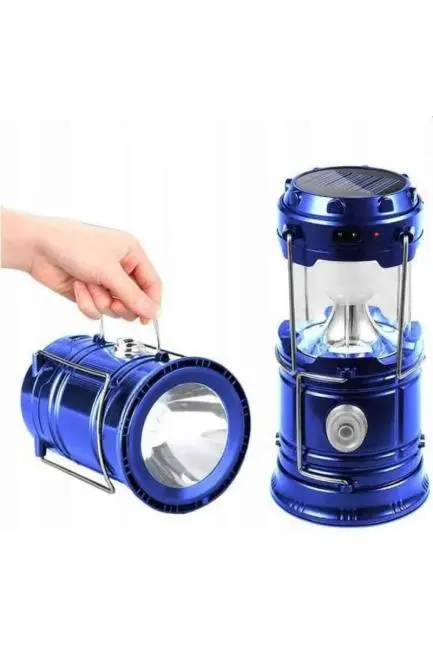 Kamp Lambası Güneş Enerjili Led Lamba Işıldak Şarjlı Powerbank Özellikli