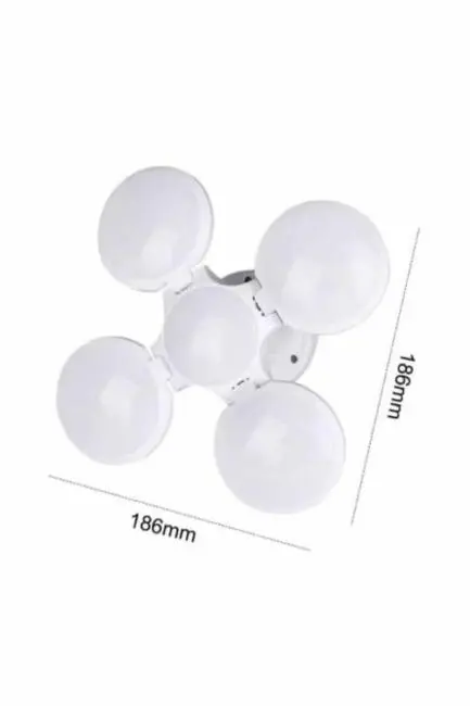 Kamp Lambası Güneş Enerjili Solar 5 Kanatlı Katlanır Lamba Karavan