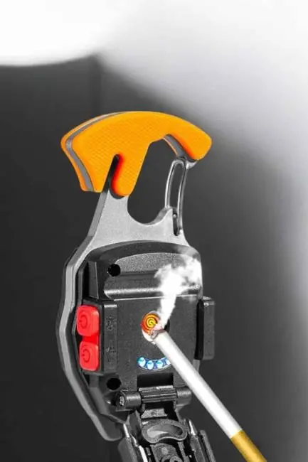 yeni nesil Kamp Feneri Çok Fonksiyonlu Fener Anahtarlık Usb Çakmaklı Cam Kırıcı Kemer Kesici Açacak