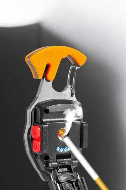 yeni nesil Kamp Feneri Çok Fonksiyonlu Fener Anahtarlık Usb Çakmaklı Cam Kırıcı Kemer Kesici Açacak