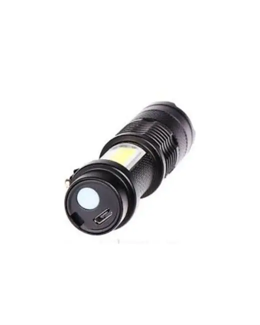 Taşınabilir Şarjlı LED Fener - 4 Modlu 2000LM Ayarlanabilir Odak