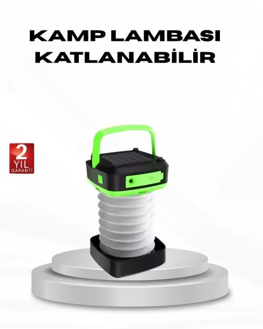 Taşınabilir Şarjlı LED Lamba – Dokunmatik Kontrol Üç Kademeli Işık ve Uzun Ömürlü Pil Performansı