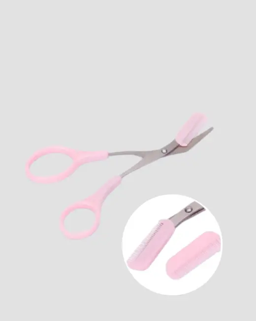 Kaş Kirpik ve Tırnak Çevresi Temizliği İçin Çok Fonksiyonlu Makas