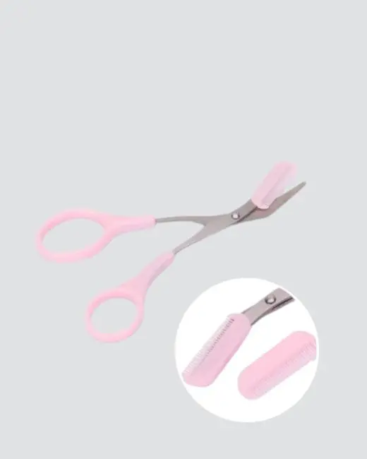 Hassas Kesim İçin Kavisli Yüz Bakım Makası