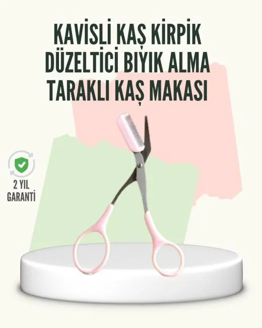 İnce Uçlu Çok Amaçlı Kaş Makası