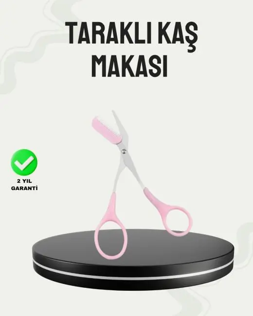 Mini Taraklı Kaş Düzeltici – Hassas Şekillendirme ve Taşınabilir Tasarım