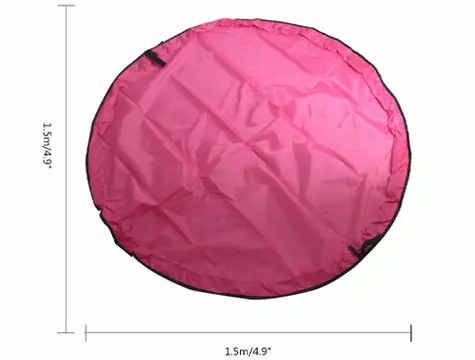 Taşınabilir Büyük Oyuncak Hurcu - Pembe