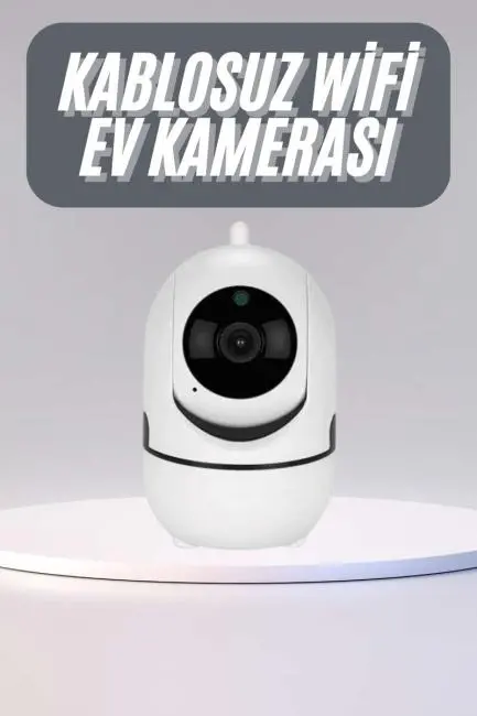 360° Full HD Akıllı Kamera Hareket Sensörlü Wifi Kamera Çocuk Güvenlik Kamerası