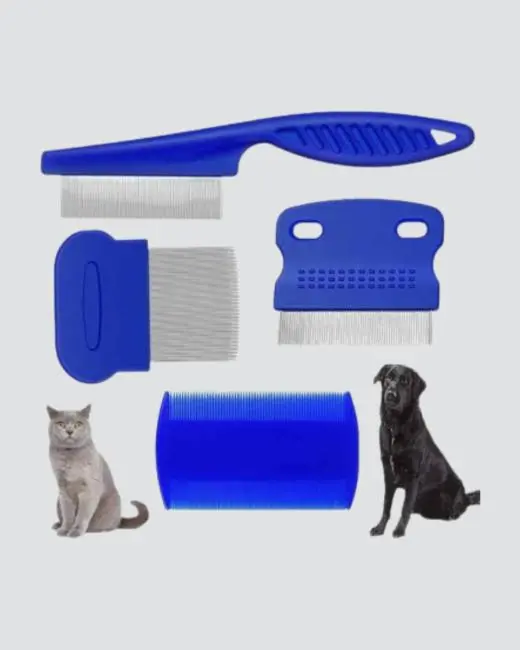 4’lü Kedi Köpek Tüy Temizleme Seti – Paslanmaz ÇelikErgonomik ve Uzun Ömürlü