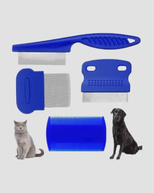 4’lü Kedi Köpek Tüy Temizleme Seti – Paslanmaz ÇelikErgonomik ve Uzun Ömürlü