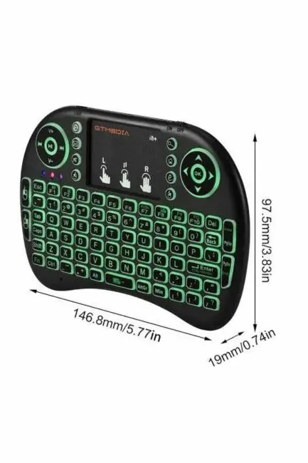 Mini Klavye Gaming Pc Playstation Ledli Mouse Rgb Mouse Bluetooth Usb