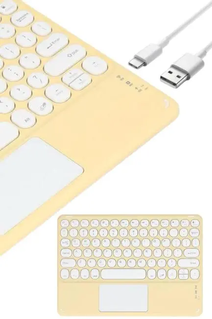 Touchpad Uyumlu Bluetooth Klavye Slim Kablosuz Wifi Q Klavye