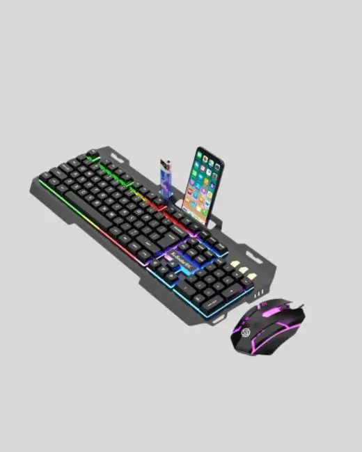Mekanik LED Gaming Klavye Mouse Seti – Yüksek Tepki ve Ergonomi