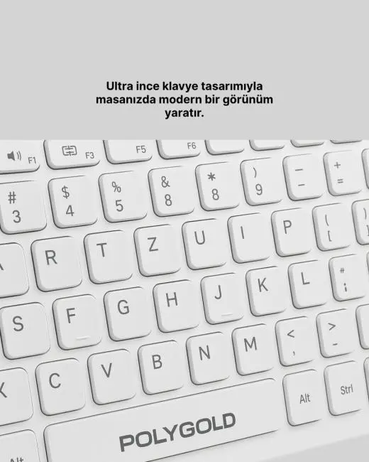 Ofis ve Ev Kullanımı İçin Kablosuz Klavye Fare Seti - Ergonomik ve Pratik