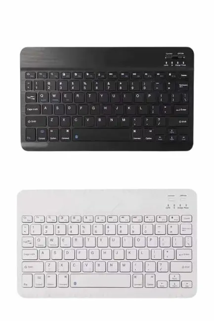 Uyumlu Kablosuz Bluetooth Şarj Edilebilir Mini Q Klavye