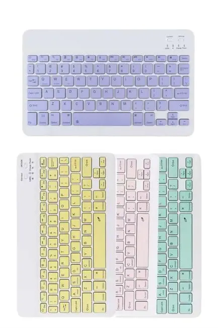 Bluetooh Wıreless Keyboard Siyah Q Klavye İOS Ipad Android Windows Uyumlu