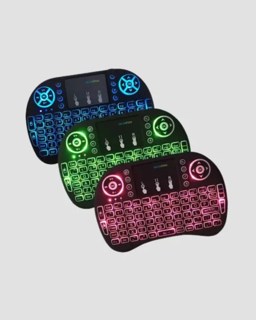 Işıklı Q Klavye – Entegre Touchpad Ergonomik Tasarım ve Türkçe Karakter Desteği