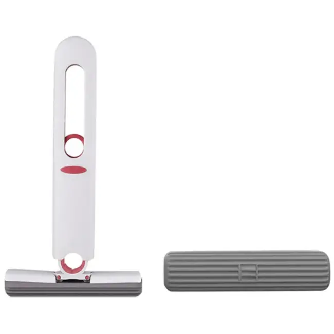 EZERE Çok Amaçlı Mini tezgah üstü Paspas Mini Mop + 2 Yedek Uç-(5775)