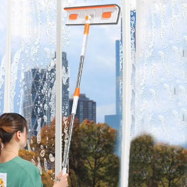 Ally Teleskopik Çift Taraflı Pratik Cam Silme Fırçası-(5775)