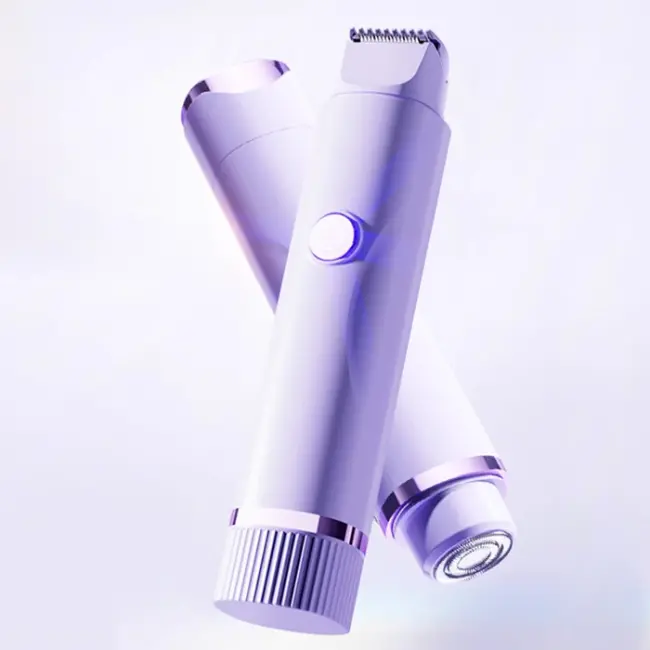 EZERE Koltuk Alti Burun Kas Killari Ve Özel Bölgeler Çift Basli Epilasyon Cihazi-(5775)