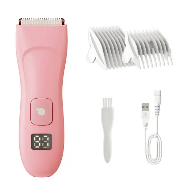 EZERE Saç sakal vücut tıraş makinesi Su Geçirmez Dijital Göstergeli-(5775)