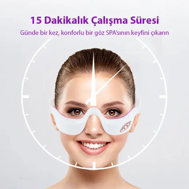 EZERE Eyeserın Göz Masaj Aleti – Terapi Etkili Göz Bakımı-(5775)