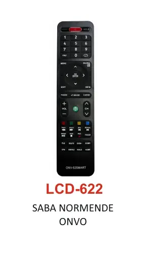 Saba Normende  Onvo Uyumlu Kumanda - Lcd 622