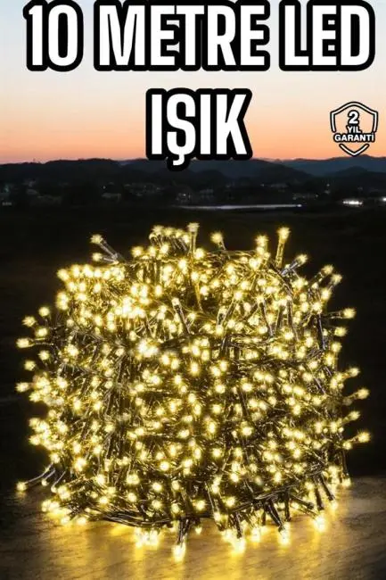 10 Metre Gün Işığı Led Işık Hafif ve Taşınabilir Özel Günler İçin