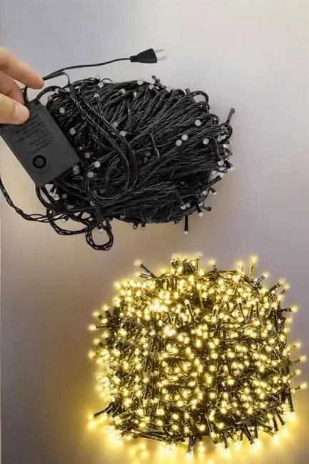 10 Metre Led Işık Saçaklı Dekoratif Şerit Led