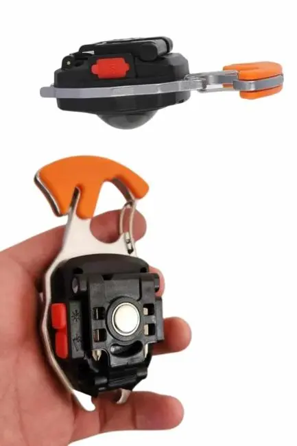 7 Modlu Mini Led Lamba Anahtarlık USB Şarjlı Kamp İçin Taşınabilir