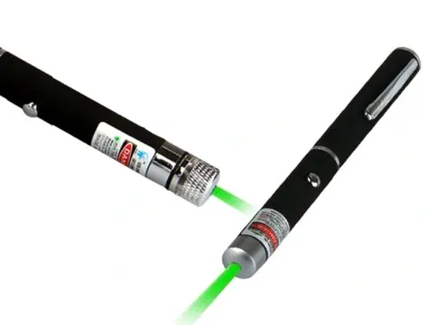 Yeşil Lazer Pointer 50 Mw 15 Km Etkili (5 Başlıklı)