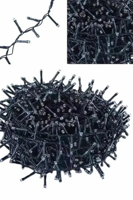 Led Işık 10 Metre Gün Işığı Parlak ve Doğal Ağaç Süsleme