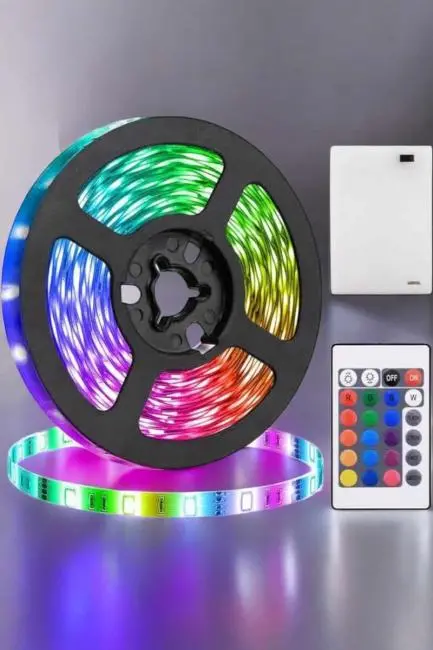 Smart Şerit Led TV Arkası Renkli Kumandalı 10 Metre