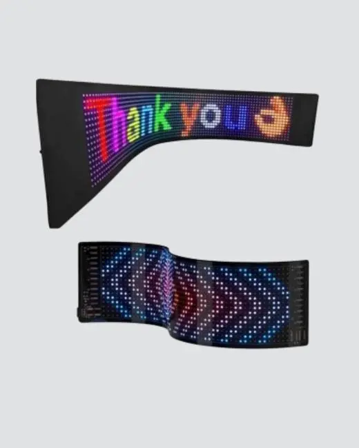 5V USB Akıllı Piksel LED Panel – Mobil Uygulama Kontrollü Renkli Işık Efektli