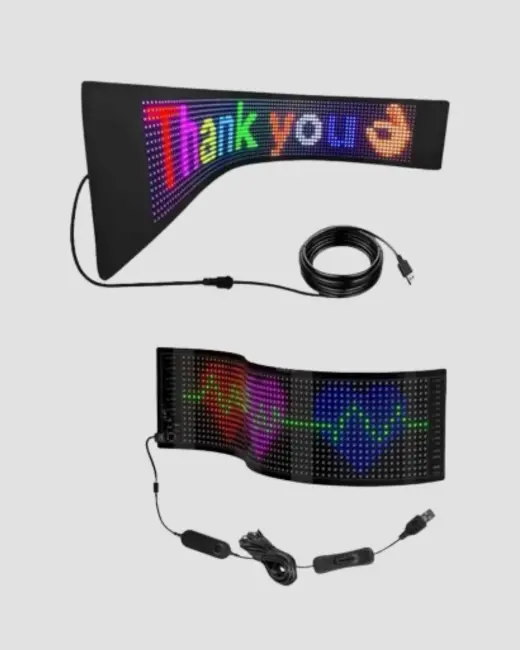 Akıllı LED Matrix Panel – USB Bağlantılı Kaydırmalı Yazı ve Animasyon Desteği