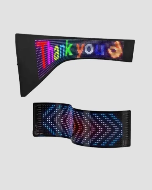 Akıllı LED Matrix Panel – USB Bağlantılı Kaydırmalı Yazı ve Animasyon Desteği