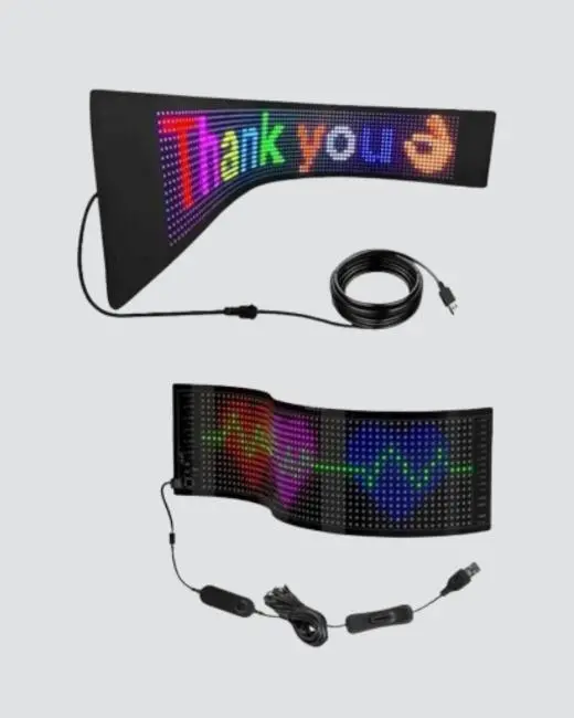 Akıllı LED Matrix Panel – USB Bağlantılı Kaydırmalı Yazı ve Animasyon Desteği