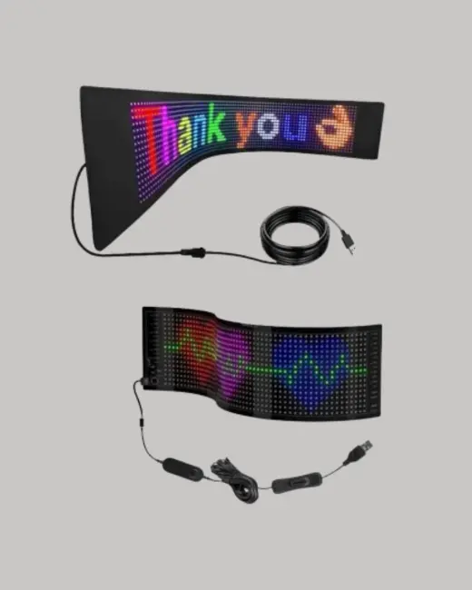 Gece Kullanıma Uygun  Pixel RGB LED Panel Estetik Atmosfer Işığı