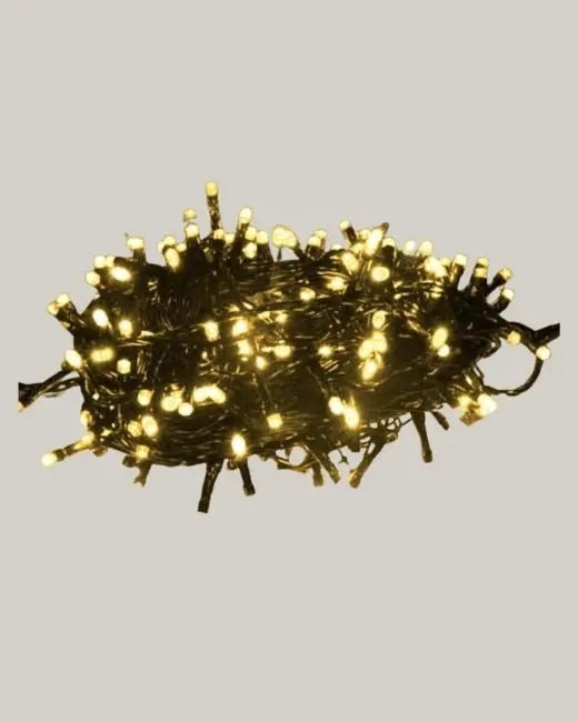 Uzun Ömürlü LED Teknolojili 10 Metre Şık Işıklı Süsleme Seti