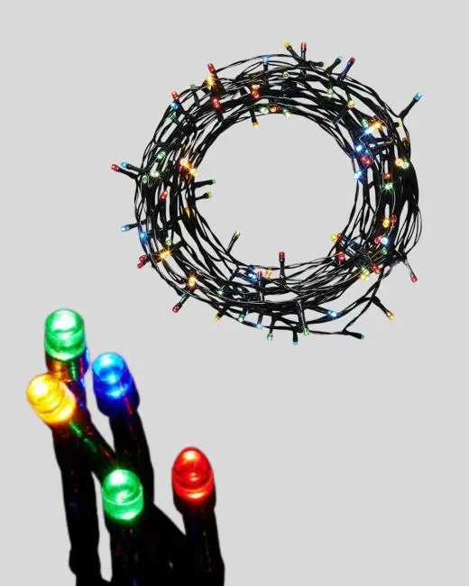 8 Modlu Zaman Ayarlı LED Perde Işık – Bahçe ve Balkon Dekorasyonu