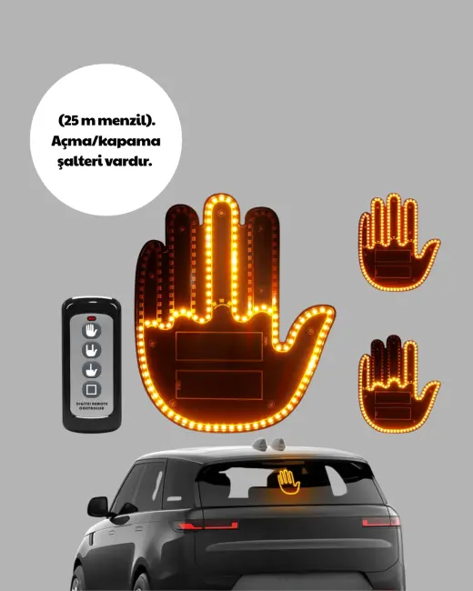 Uzaktan Kumandalı Çok Fonksiyonlu Araç Led Işığı