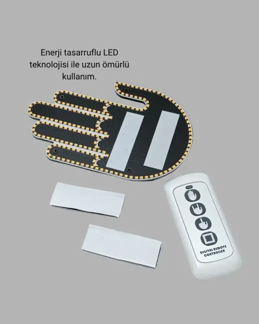 Araç İçin Eğlenceli LED El İşareti Işığı
