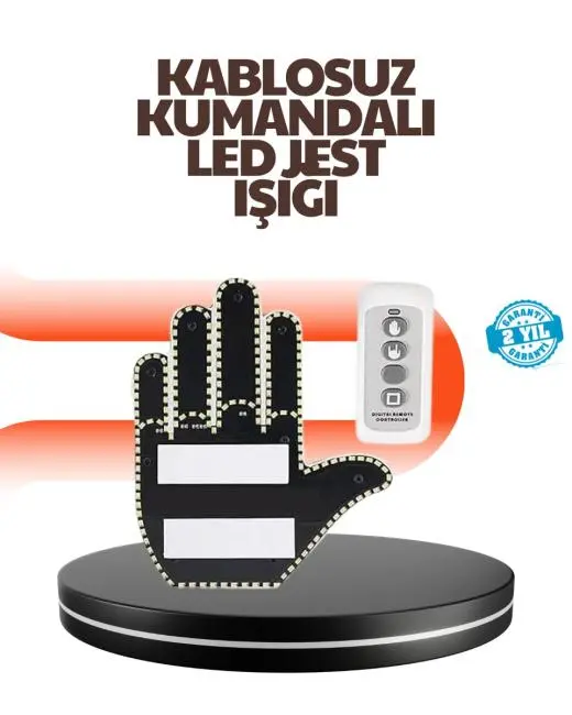 Araç İçin Eğlenceli LED El İşareti Işığı
